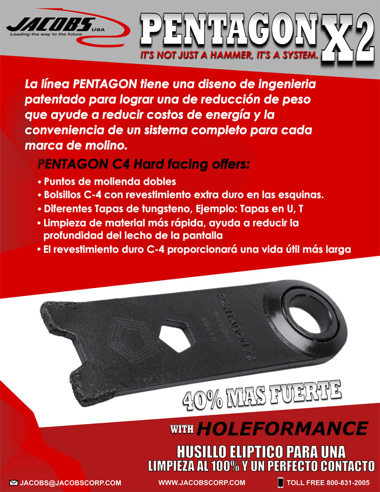 Pentagon X2 spanish brochure cover